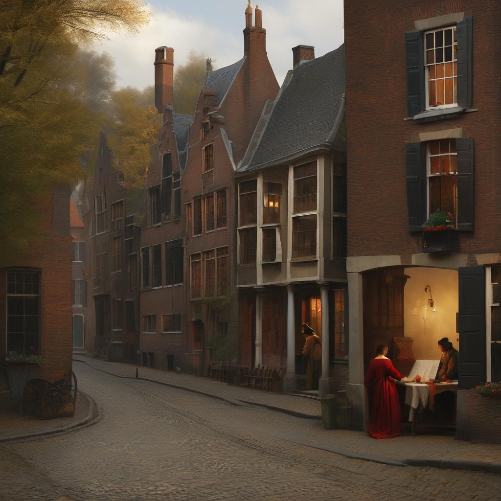Στυλ και τεχνικές του Pieter de Hooch
