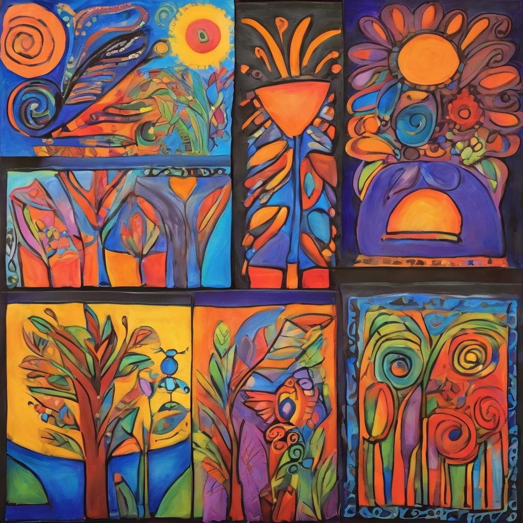 Η Εμπνευσμένη Τέχνη της Laurel Burch - Χαρακτηριστικά του Στυλ της